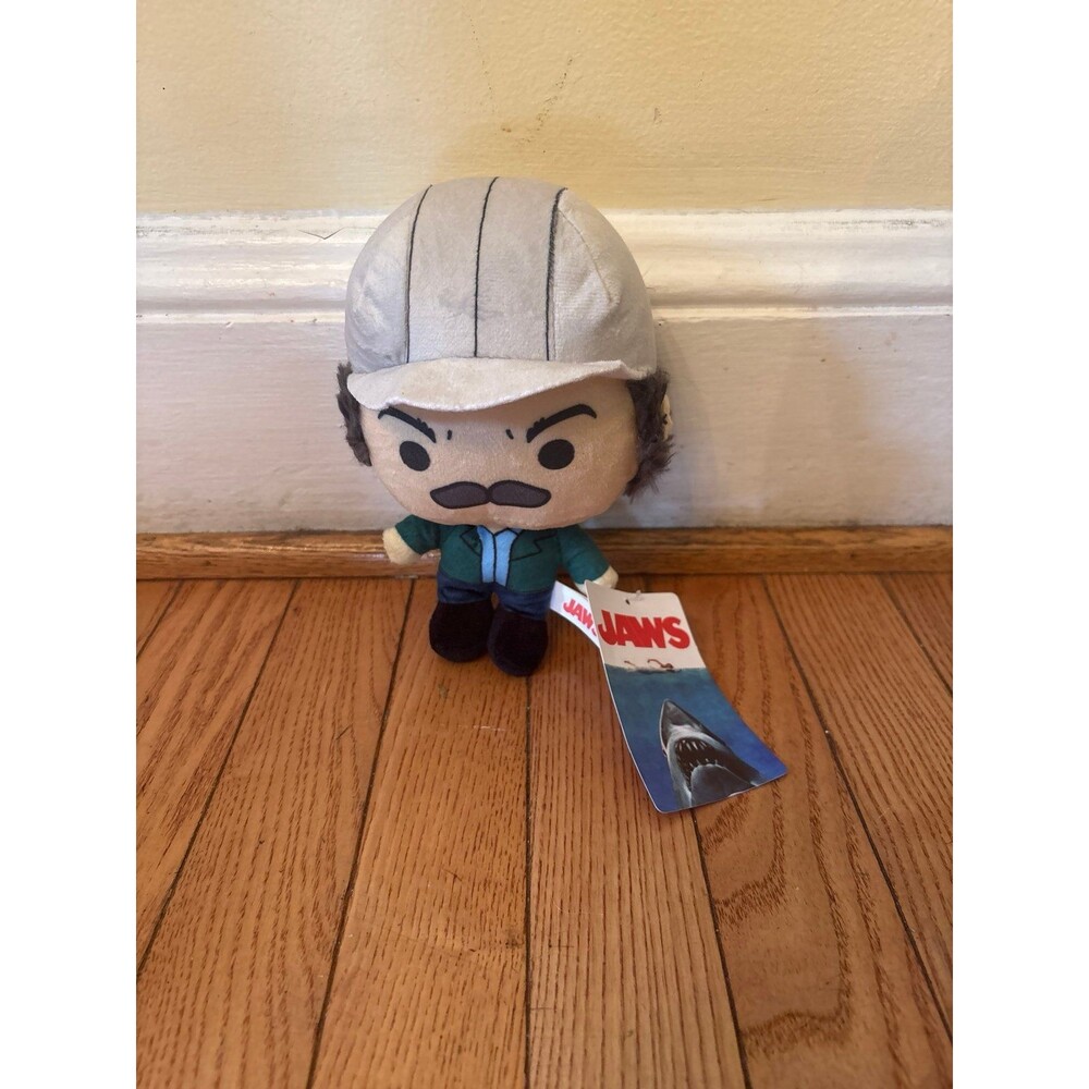 Jaws capiton "Quint" plush figure collectible movie Y2K teens kawaii chibi